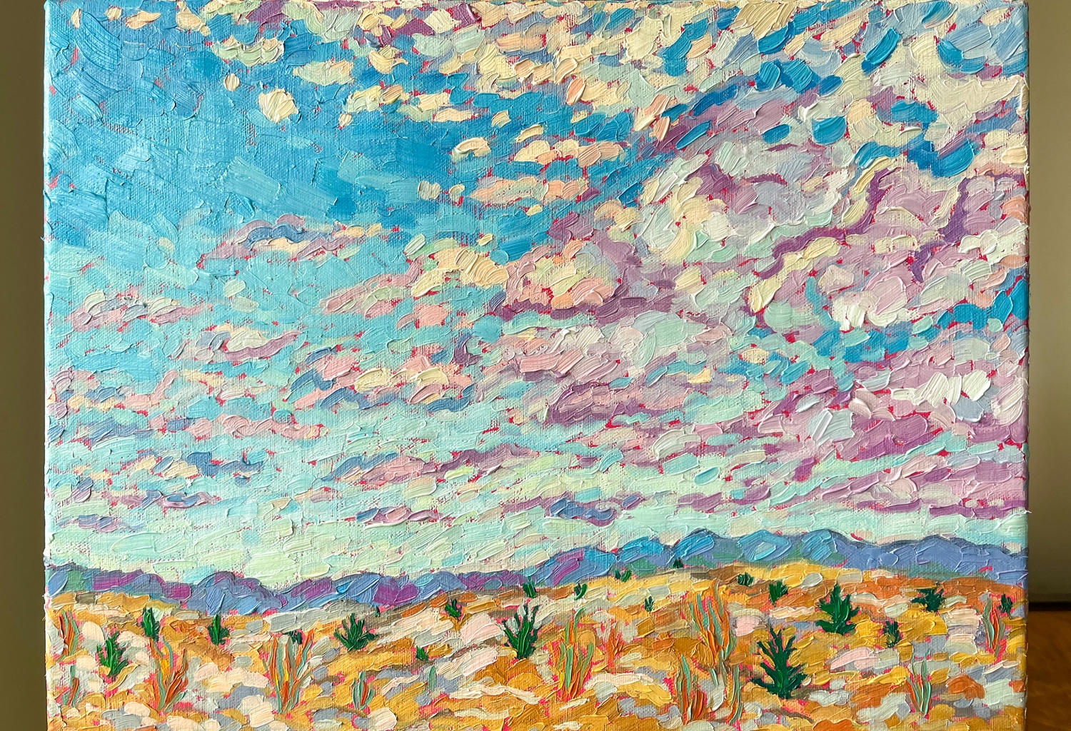 Rolled Canvas corner of giclee print6